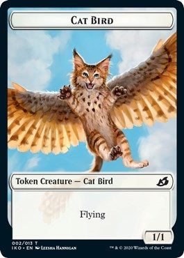 Image for Cat Bird // Human Soldier (004) Double-Sided Token (Ikoria: Lair of Behemoths) (2 // 4) - Magic: The Gathering