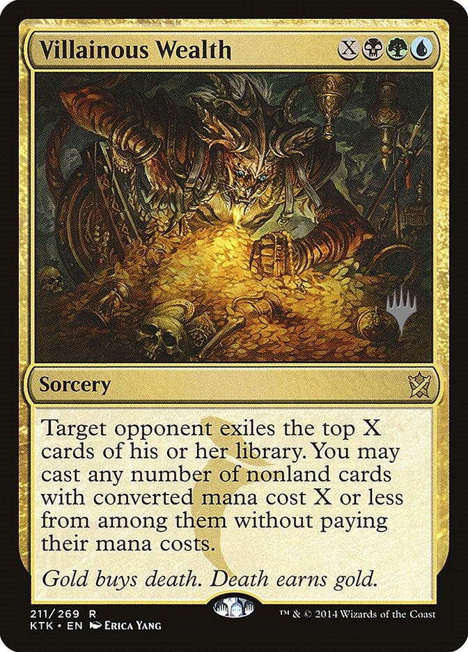 Image for Villainous Wealth (Promo Pack: Ikoria) (211) - Magic: The Gathering