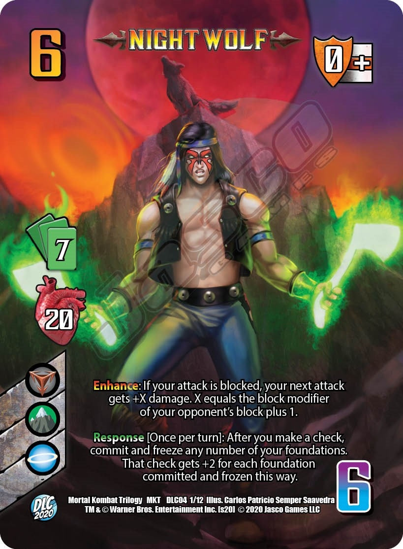 Image for Night Wolf (Mortal Kombat DLC) (1) - UniVersus