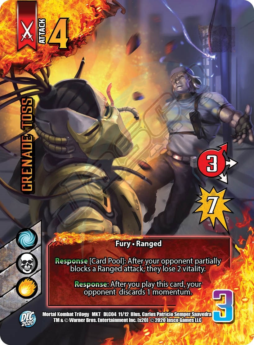 Image for Grenade Toss (Mortal Kombat DLC) (11) - UniVersus