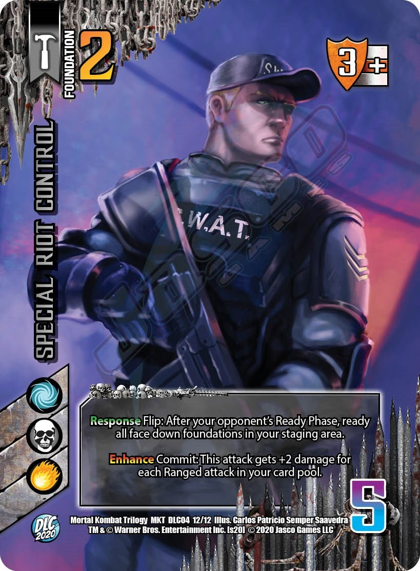 Image for Special Riot Control (Mortal Kombat DLC) (12) - UniVersus