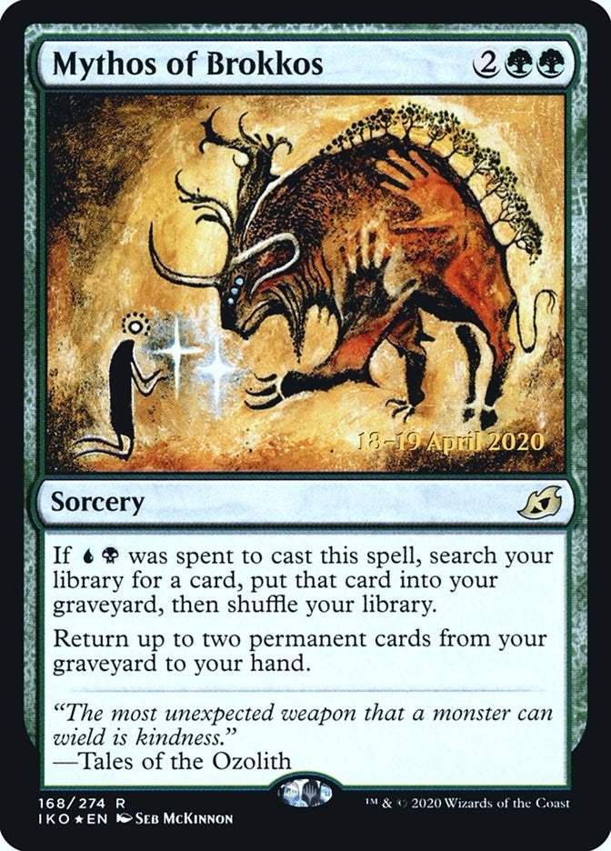 Image for Mythos of Brokkos (Prerelease Cards) (168) - Magic: The Gathering