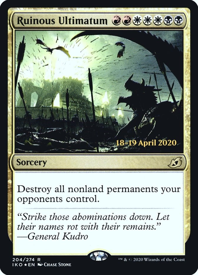 Image for Ruinous Ultimatum (Prerelease Cards) (204) - Magic: The Gathering