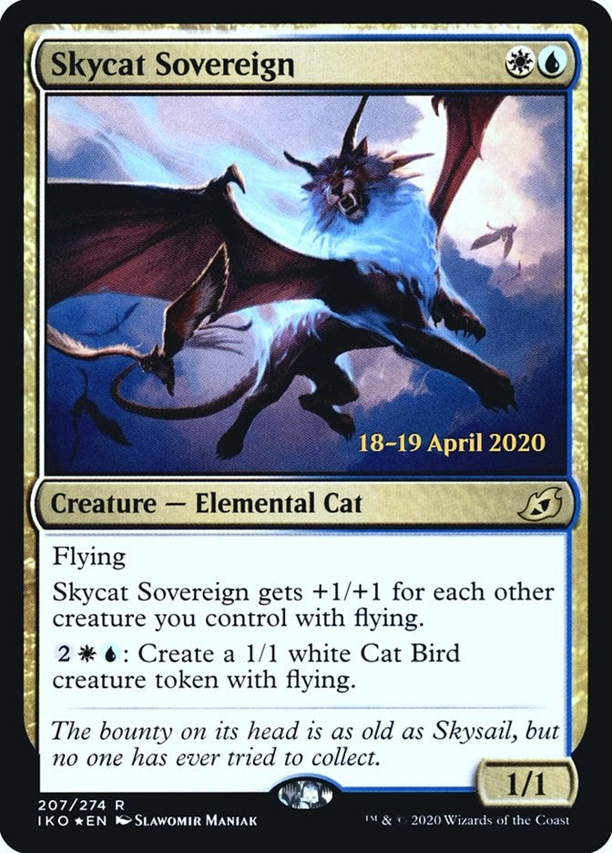 Image for Skycat Sovereign (Prerelease Cards) (207) - Magic: The Gathering