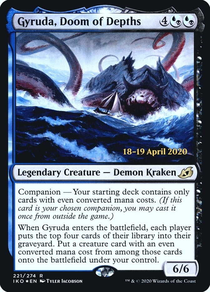 Image for Gyruda, Doom of Depths (Prerelease Cards) (221) - Magic: The Gathering