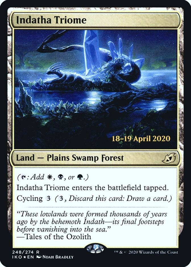 Image for Indatha Triome (Prerelease Cards) (248) - Magic: The Gathering
