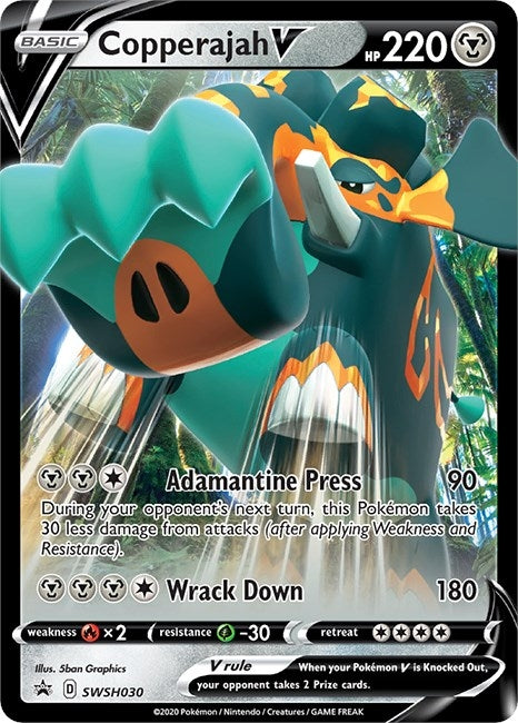 Image for Copperajah V - SWSH030 (SWSH: Sword & Shield Promo Cards) (SWSH030) - Pokemon