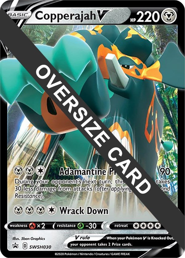 Image for Copperajah V - SWSH030 (Jumbo Cards) (SWSH030) - Pokemon