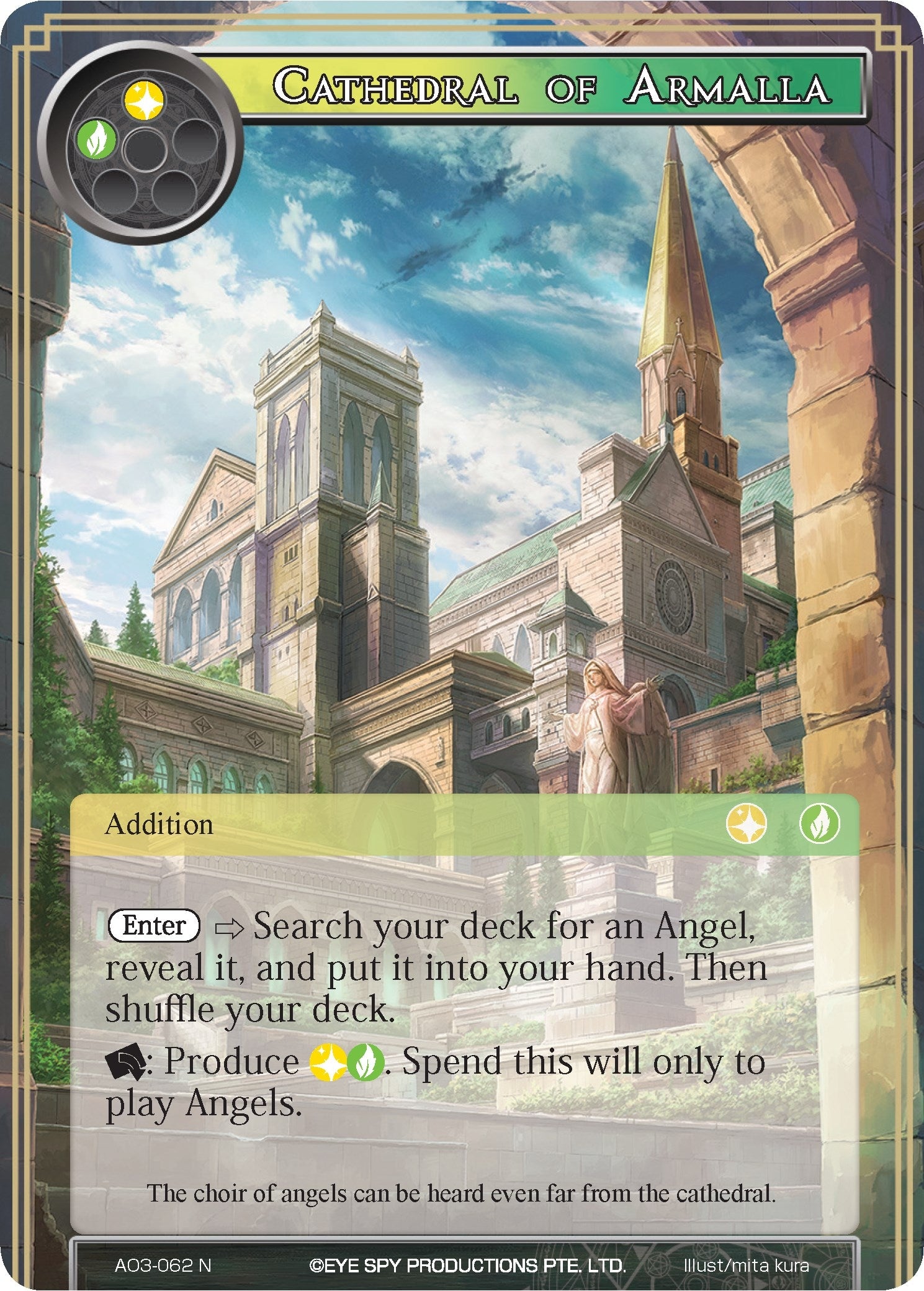 Image for Cathedral of Armalla (Alice Origin III) (AO3-062) - Force of Will
