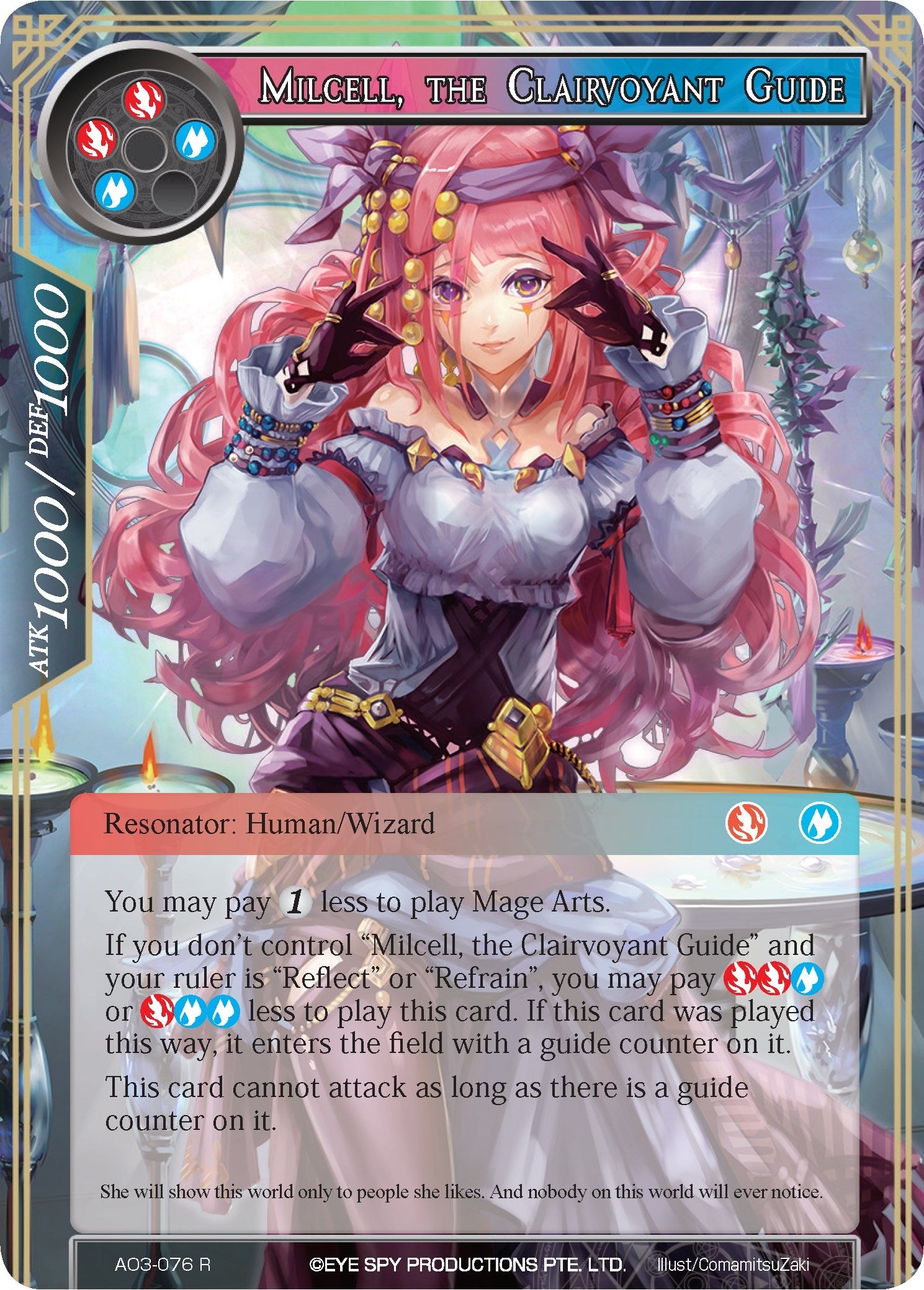 Image for Milcell, the Clairvoyant Guide (Alice Origin III) (AO3-076) - Force of Will