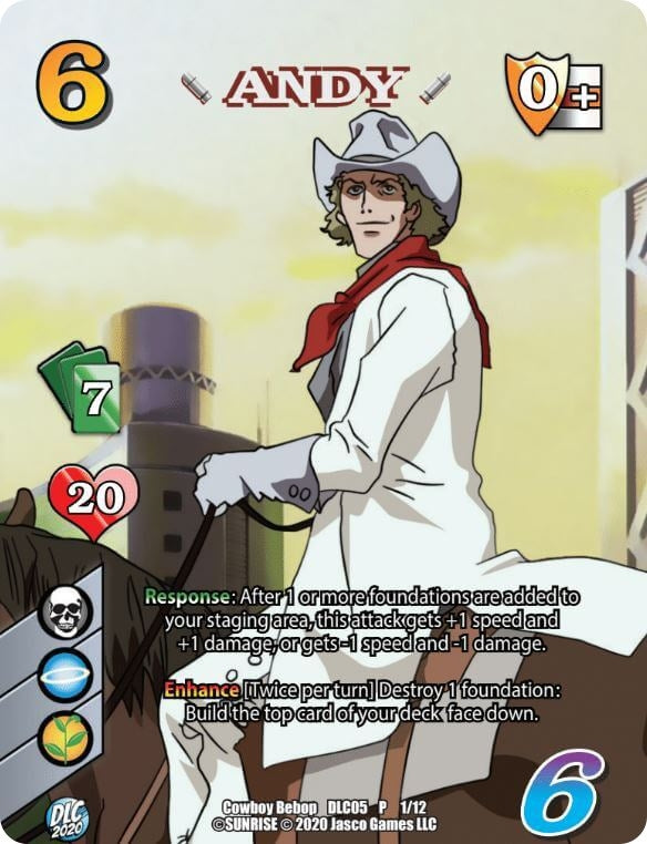 Image for Andy (Cowboy Bebop DLC) (1) - UniVersus