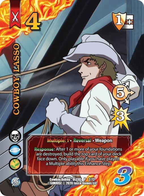 Image for Cowboy Lasso (Cowboy Bebop DLC) (2) - UniVersus
