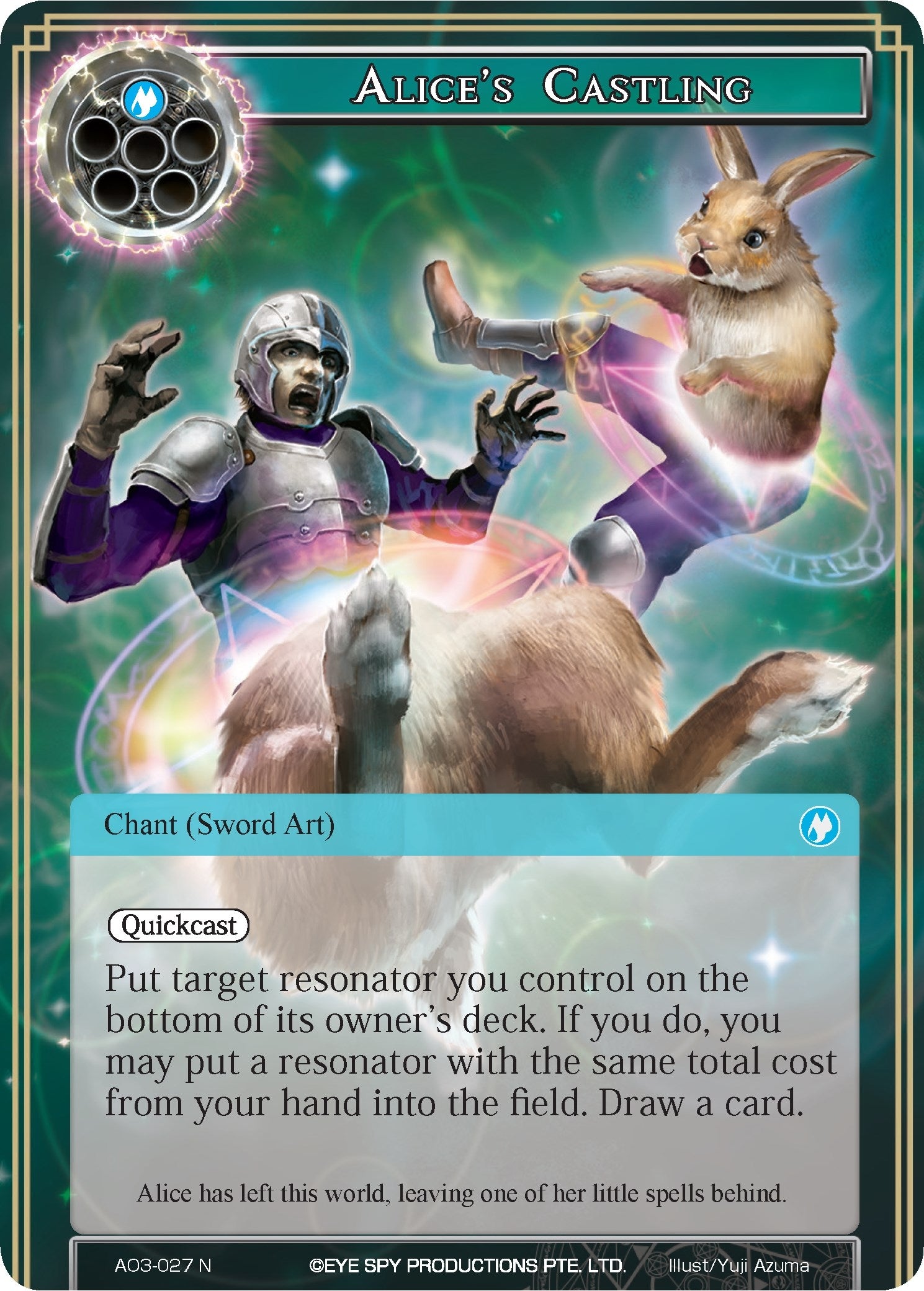 Image for Alice's Castling (Alice Origin III) (AO3-027) - Force of Will