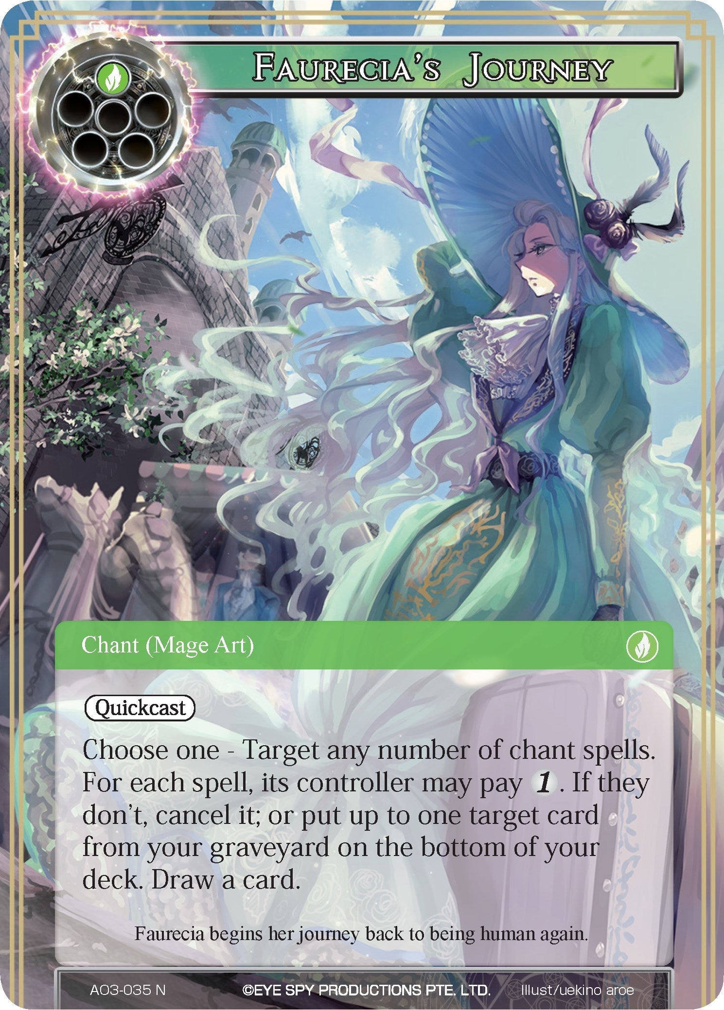 Image for Faurecia's Journey (Alice Origin III) (AO3-035) - Force of Will