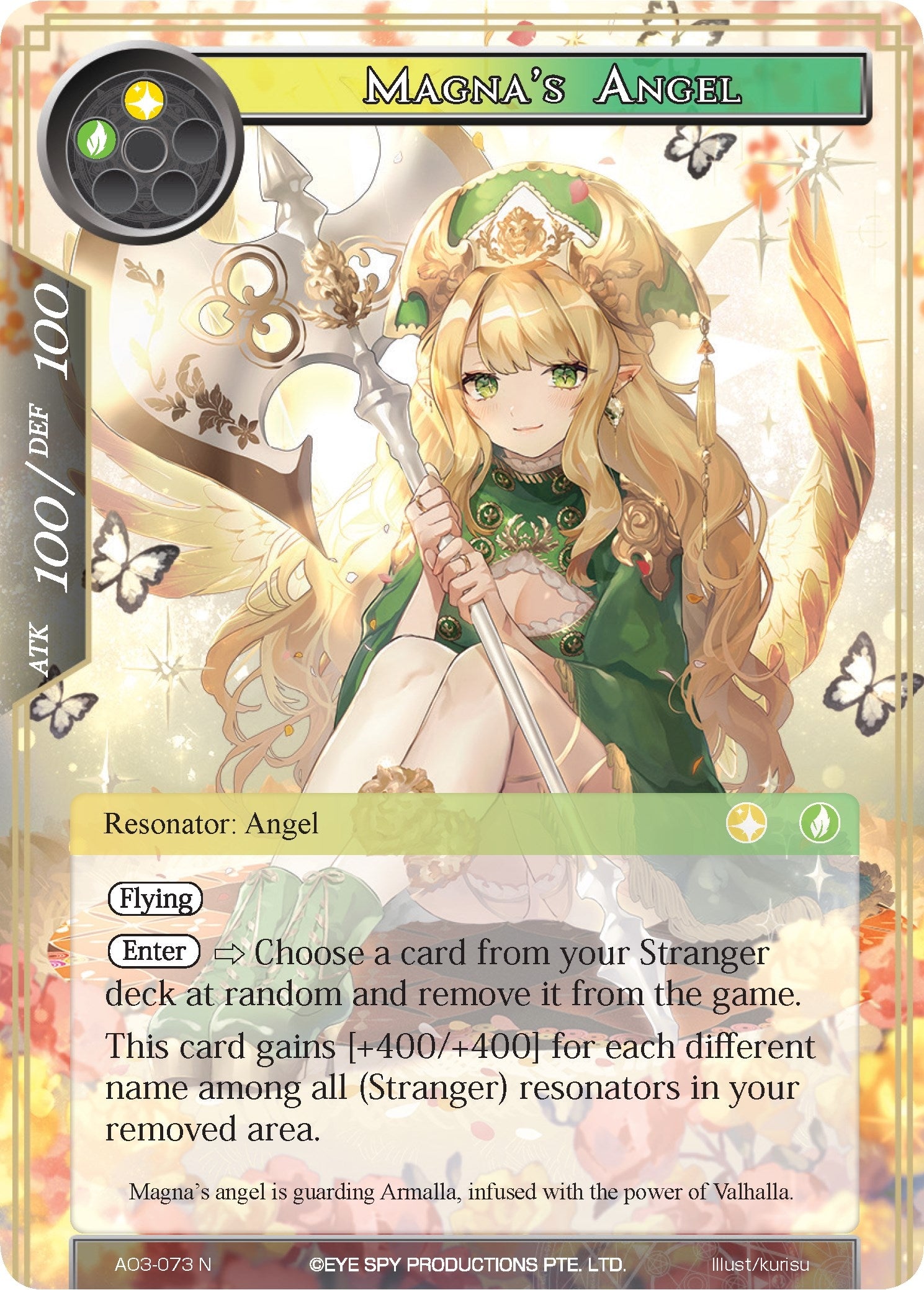 Image for Magna's Angel (Alice Origin III) (AO3-073) - Force of Will