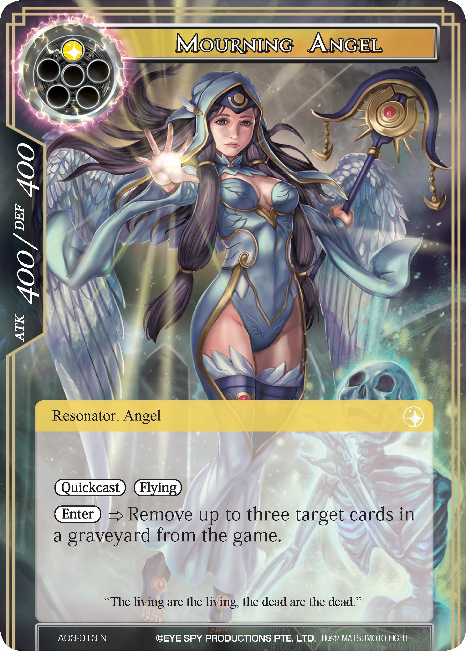 Image for Mourning Angel (Alice Origin III) (AO3-013) - Force of Will