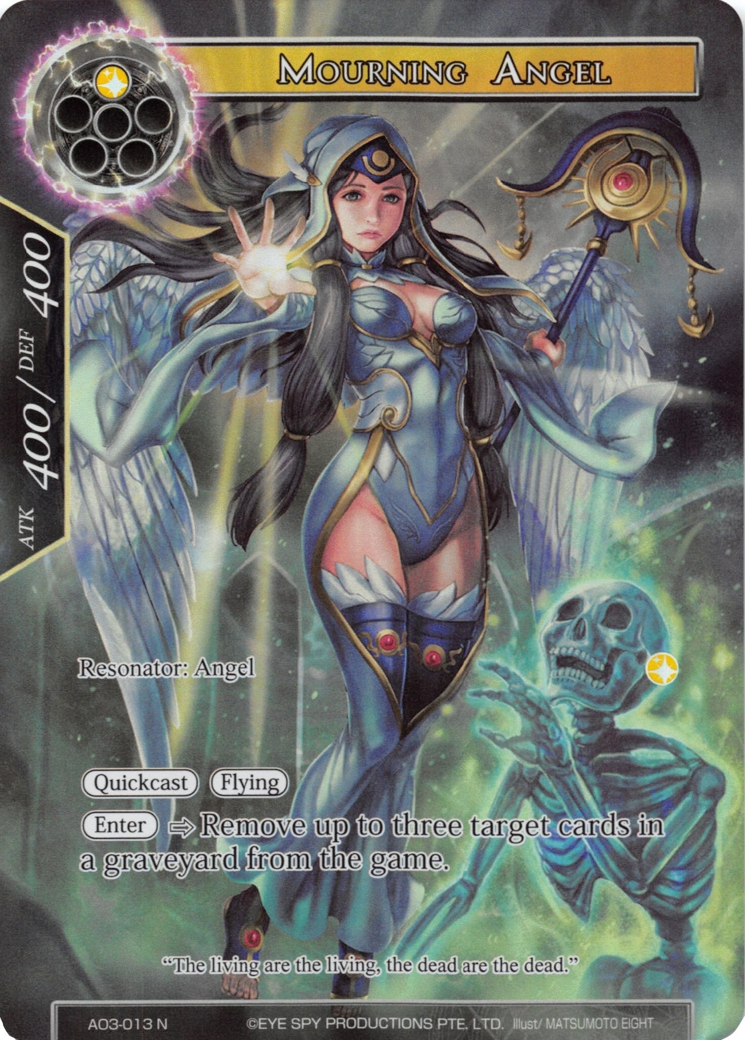Image for Mourning Angel (Full Art) (Alice Origin III) (AO3-013) - Force of Will
