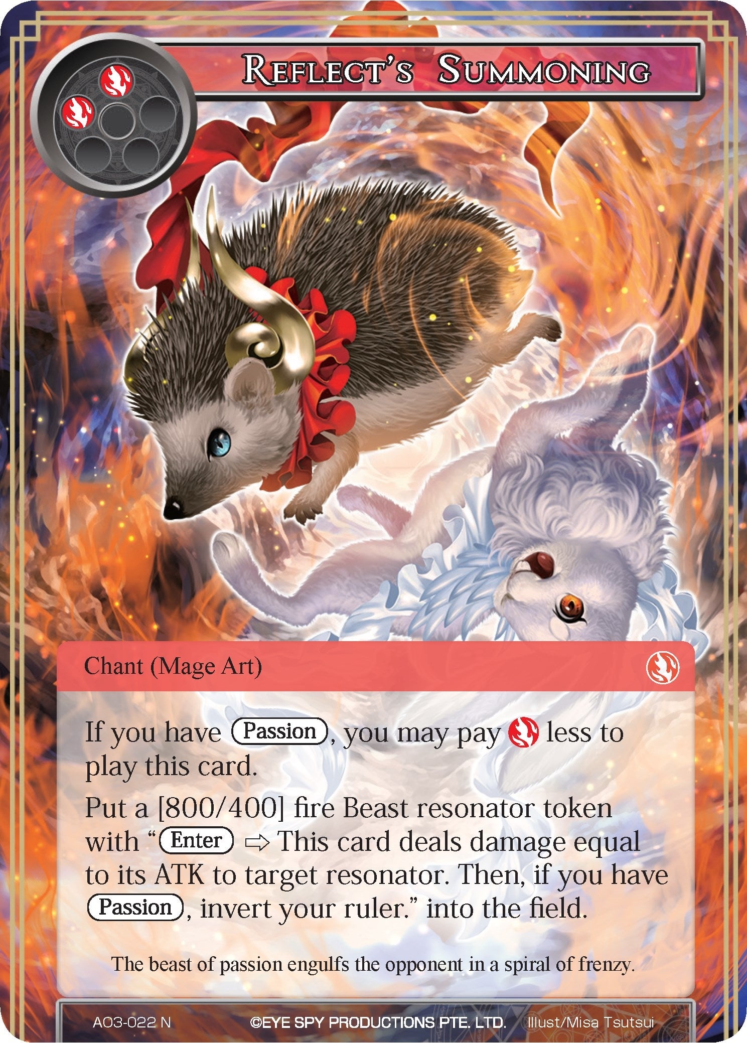 Image for Reflect's Summoning (Alice Origin III) (AO3-022) - Force of Will