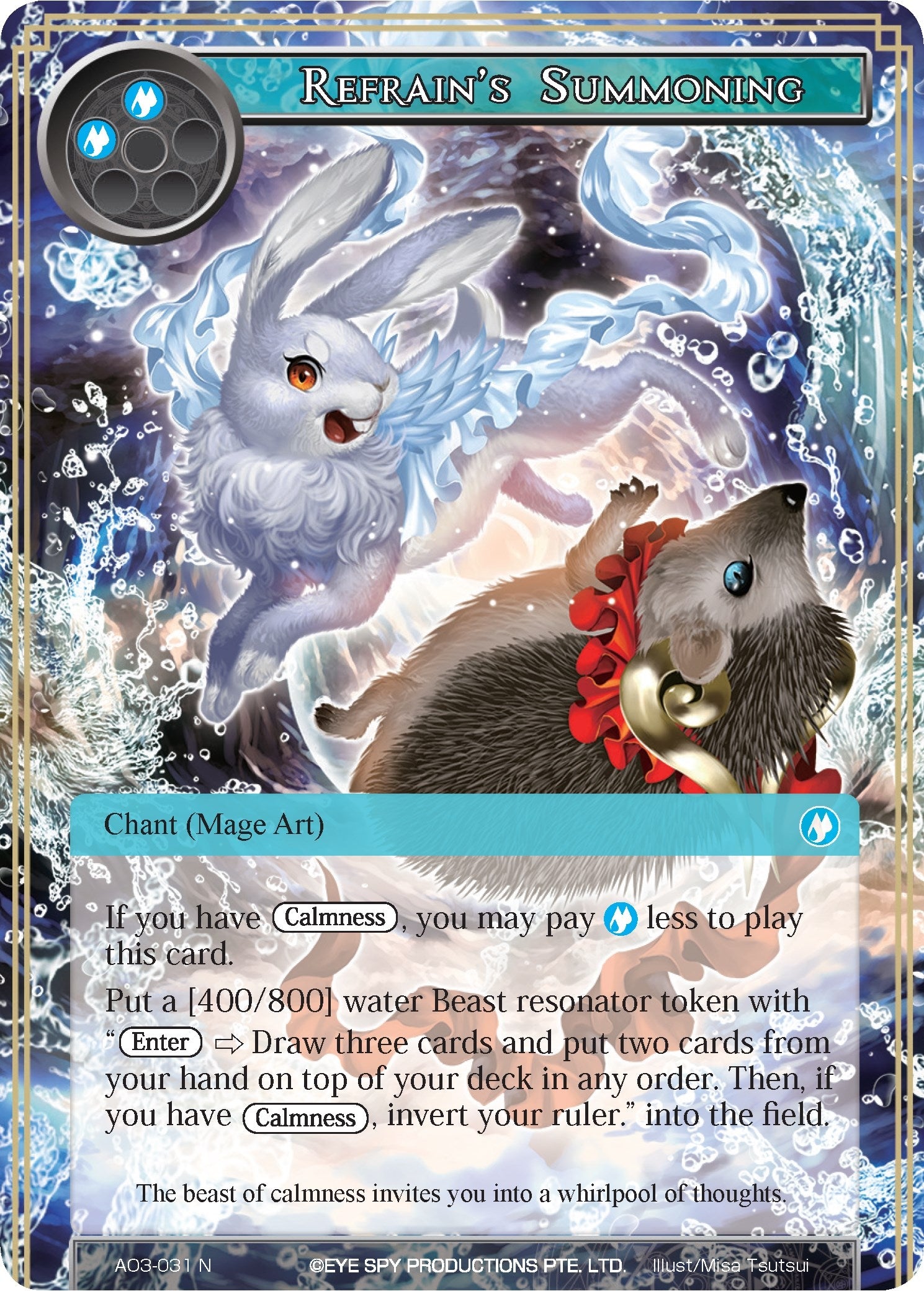 Image for Refrain's Summoning (Alice Origin III) (AO3-031) - Force of Will