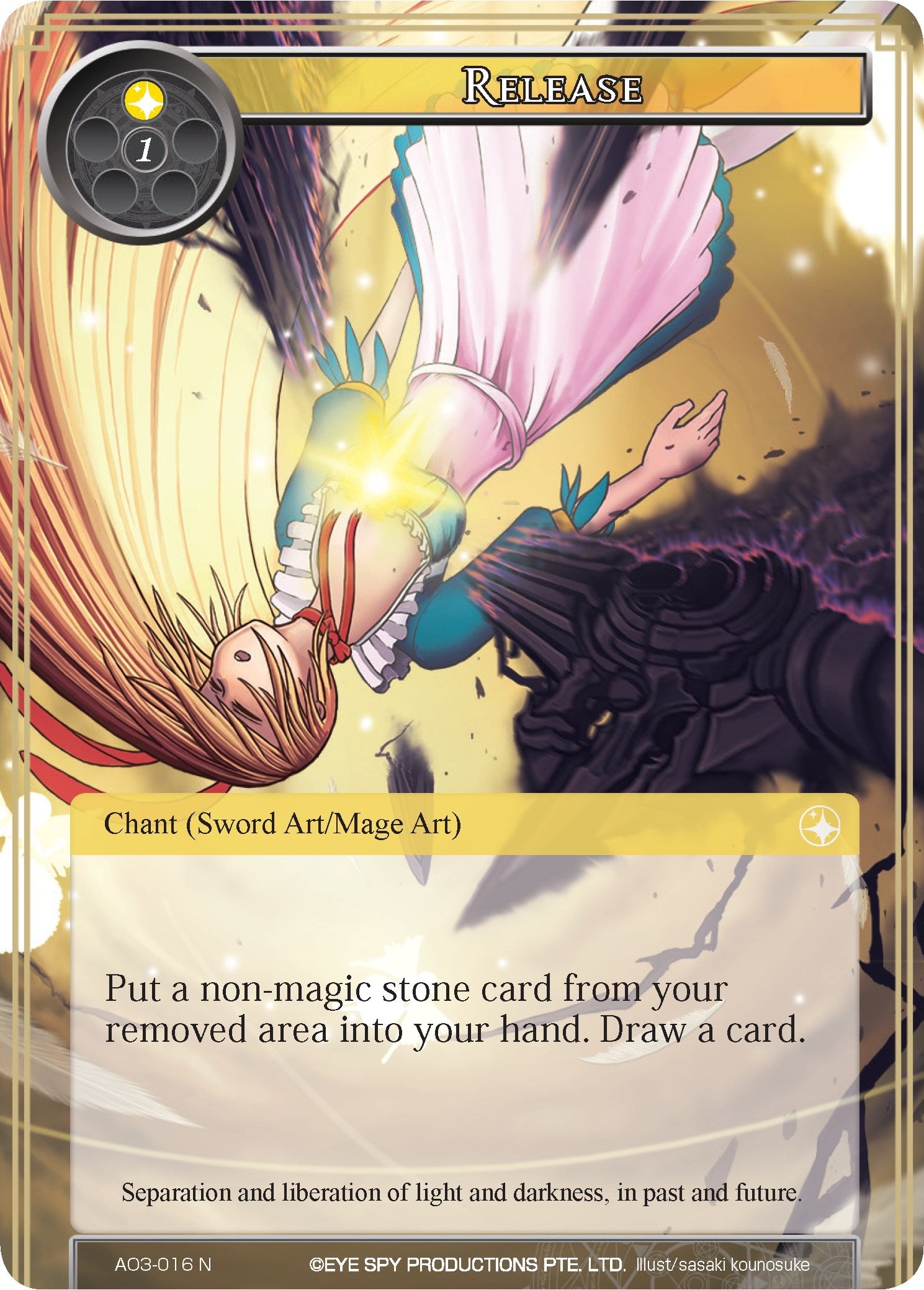 Image for Release (Alice Origin III) (AO3-016) - Force of Will