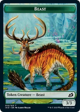Image for Beast (010) // Snake Double-Sided Token (Commander 2020) (10 // 15) - Magic: The Gathering