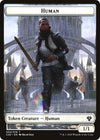 Image for Human // Treasure Double-Sided Token (Commander 2020) (4 // 19) - Magic: The Gathering