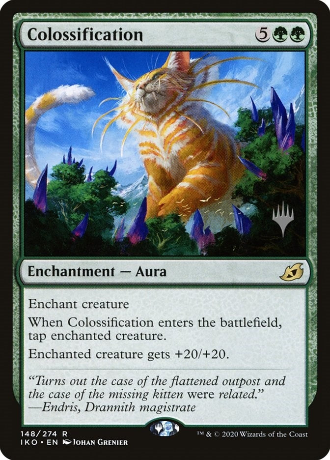 Image for Colossification (Promo Pack: Ikoria) (148) - Magic: The Gathering