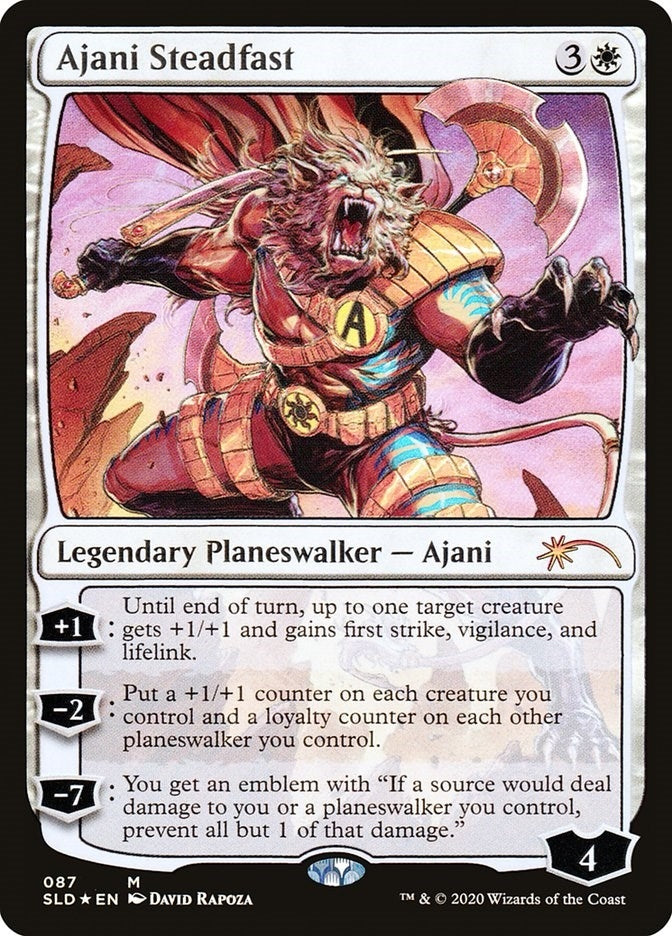 Image for Ajani Steadfast (Secret Lair Drop Series) (87) - Magic: The Gathering