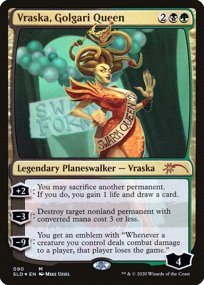 Image for Vraska, Golgari Queen (090) (Secret Lair Drop Series) (90) - Magic: The Gathering