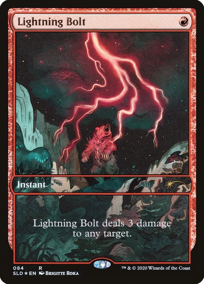 Image for Lightning Bolt (084) (Secret Lair Drop Series) (84) - Magic: The Gathering