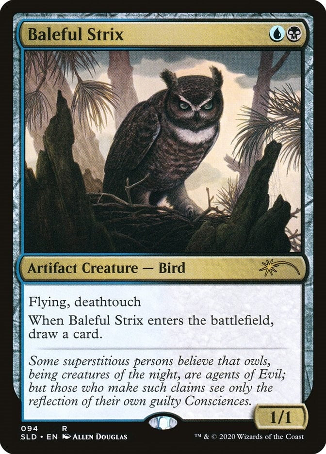 Image for Baleful Strix (Secret Lair Drop Series) (94) - Magic: The Gathering