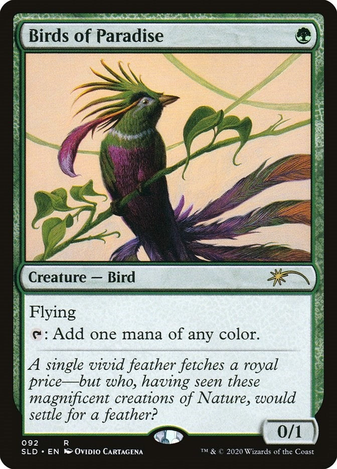 Image for Birds of Paradise (92) (Secret Lair Drop Series) (92) - Magic: The Gathering