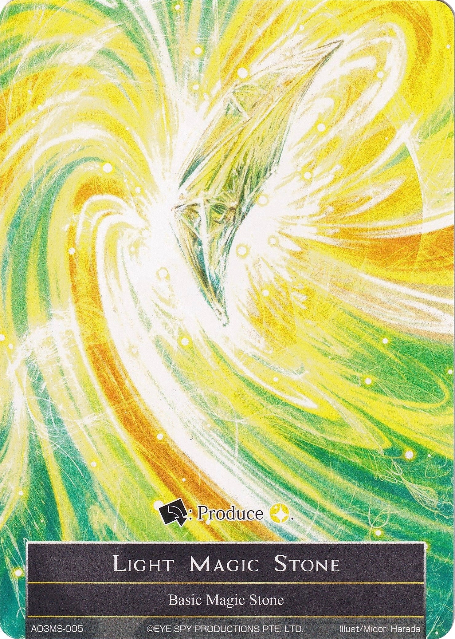 Image for Light Magic Stone - AO3MS-005 (Alice Origin III) (AO3MS-005) - Force of Will