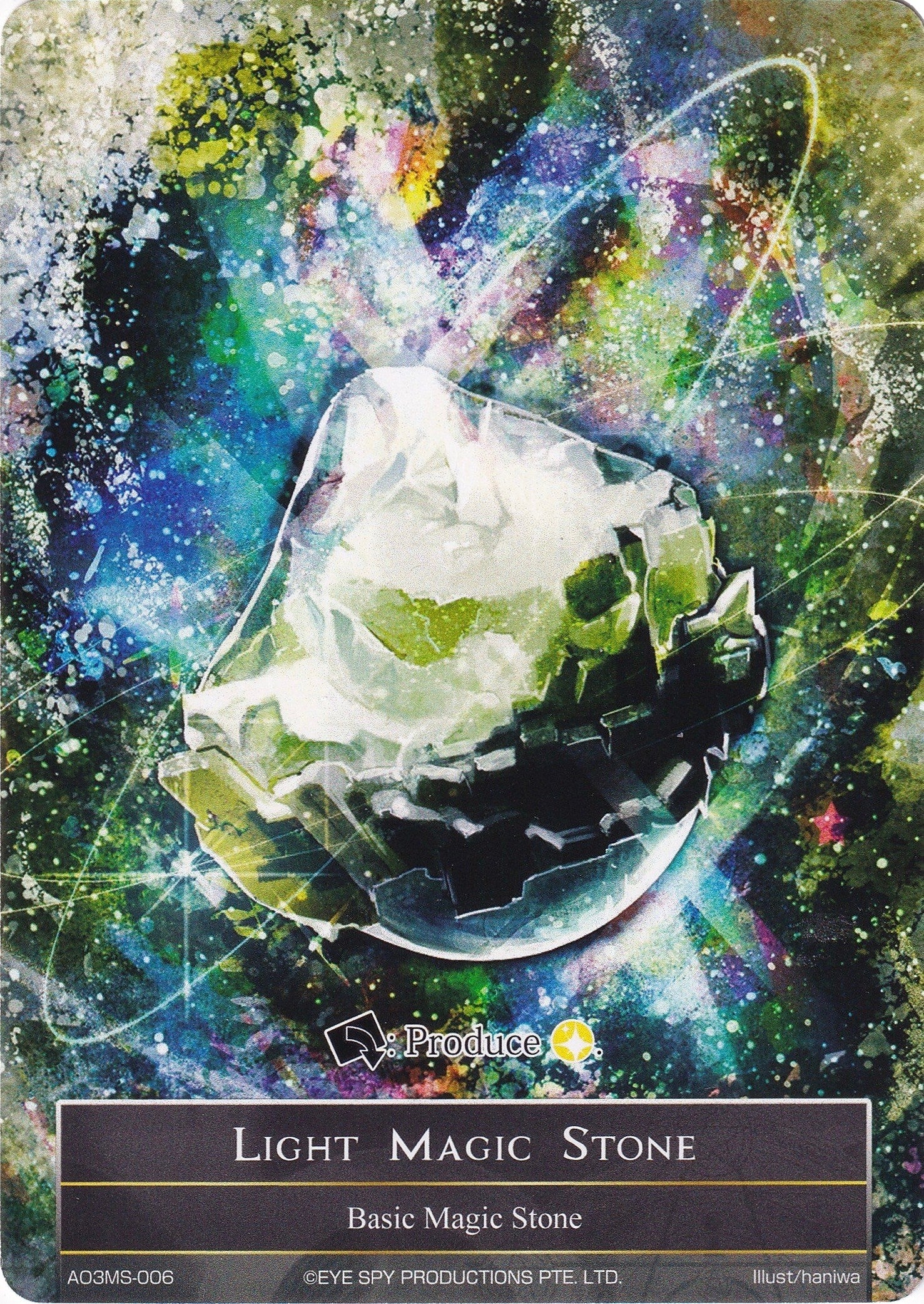 Image for Light Magic Stone - AO3MS-006 (Alice Origin III) (AO3MS-006) - Force of Will