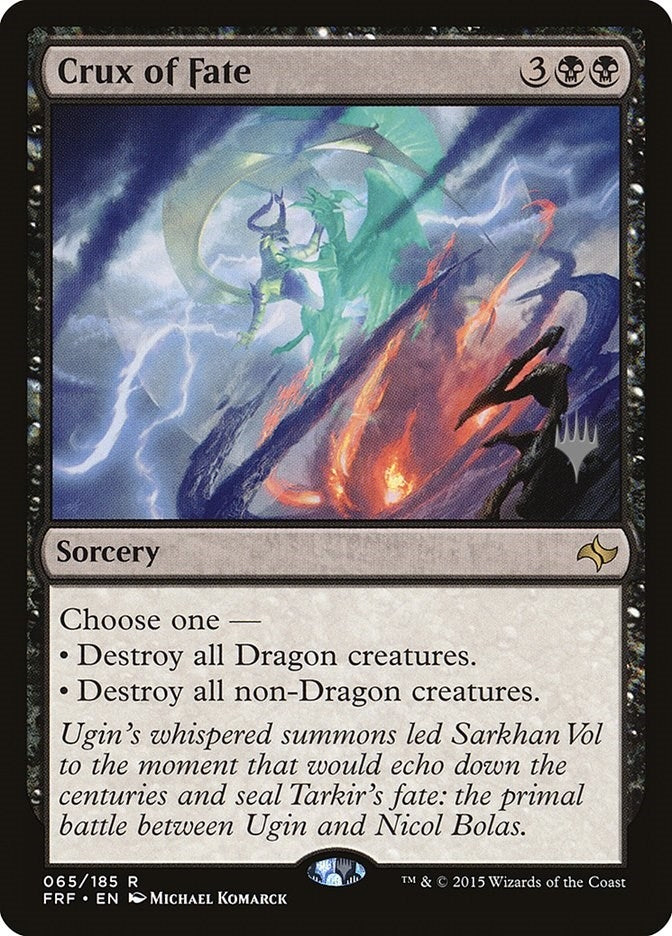 Image for Crux of Fate (Promo Pack: Ikoria) (65) - Magic: The Gathering