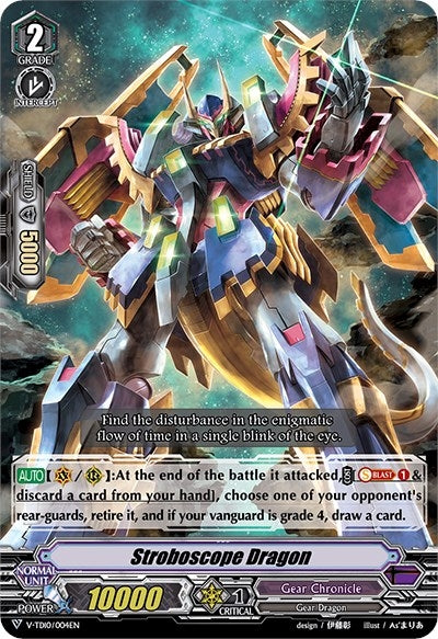 Image for Stroboscope Dragon (V-TD10: Chronojet) (V-TD10/004EN) - Cardfight Vanguard