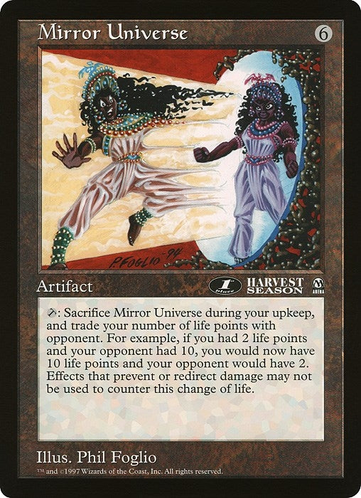 Image for Mirror Universe (1st Place) (Arena League) (Oversize Cards) - Magic: The Gathering