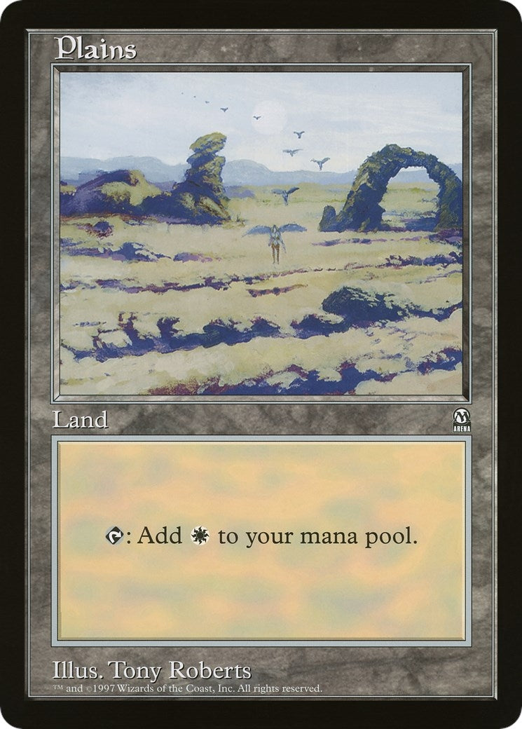 Image for Plains (Arena League) (Oversize Cards) - Magic: The Gathering