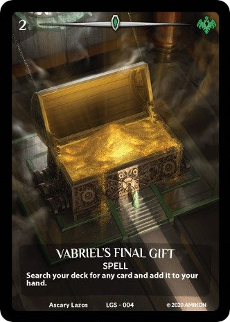 Image for Vabriel's Final Gift (Full Art) (Argent Saga Promos) (LGS-004) - Argent Saga TCG
