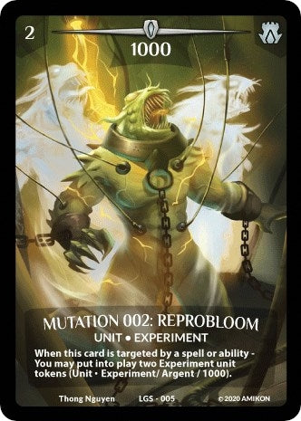 Image for Mutation 002: Reprobloom (Full Art) (Argent Saga Promos) (LGS-005) - Argent Saga TCG