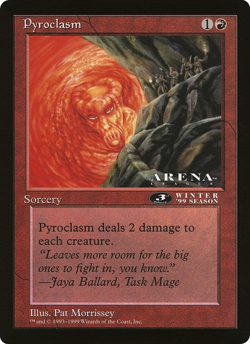 Image for Pyroclasm (3rd Place) (Arena League) (Oversize Cards) - Magic: The Gathering