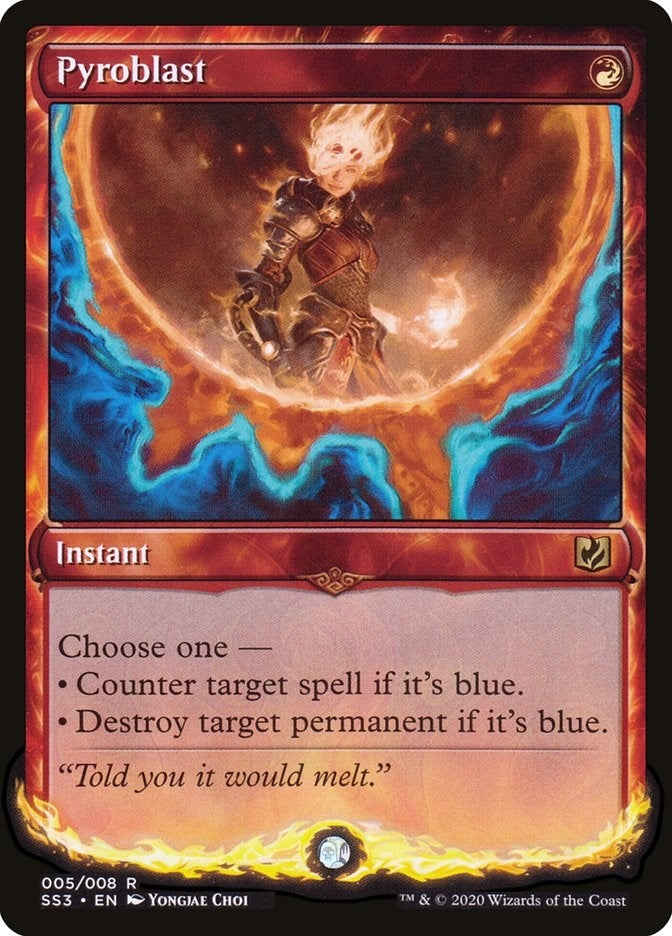 Image for Pyroblast (Signature Spellbook: Chandra) (5) - Magic: The Gathering