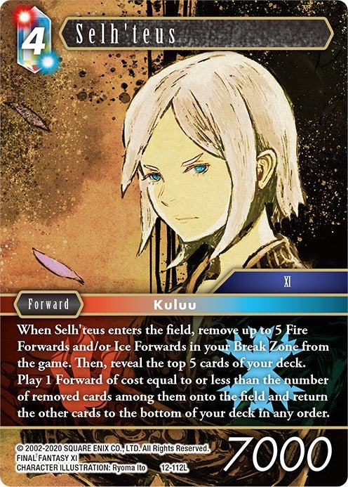 Image for Selh'teus (Opus XII) (12-112L) - Final Fantasy TCG