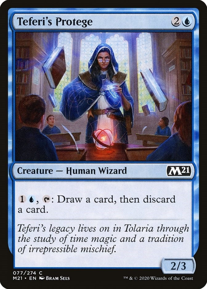 Image for Teferi's Protege (Core Set 2021) (77) - Magic: The Gathering