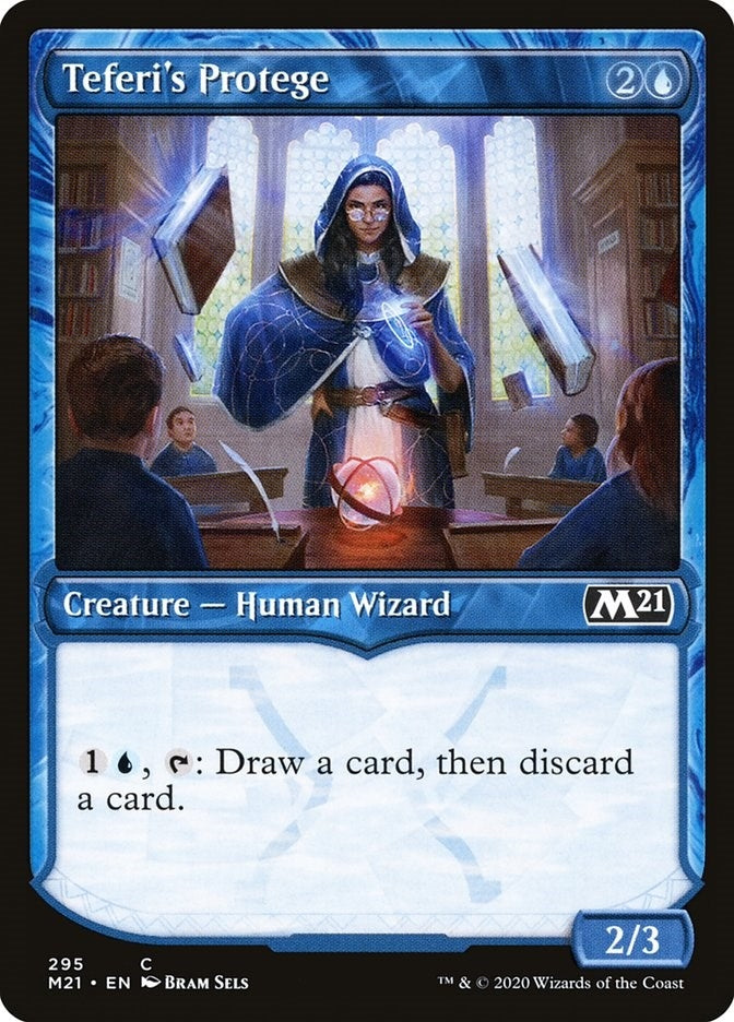 Image for Teferi's Protege (Showcase) (Core Set 2021) (295) - Magic: The Gathering