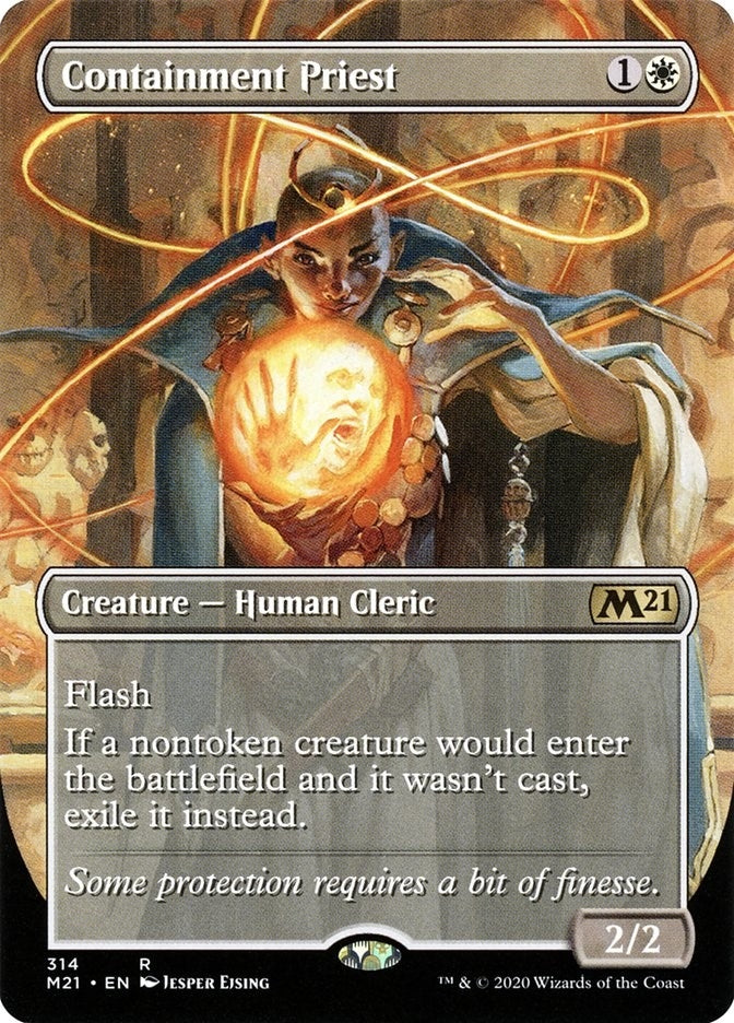 Image for Containment Priest (Alternate Art) (Core Set 2021) (314) - Magic: The Gathering