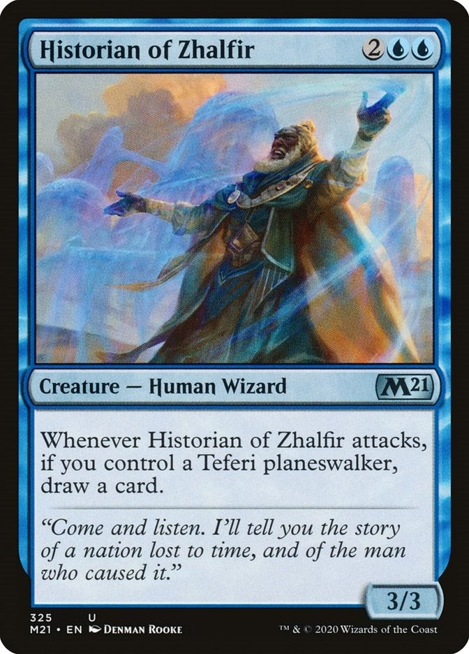Image for Historian of Zhalfir (Core Set 2021) (325) - Magic: The Gathering