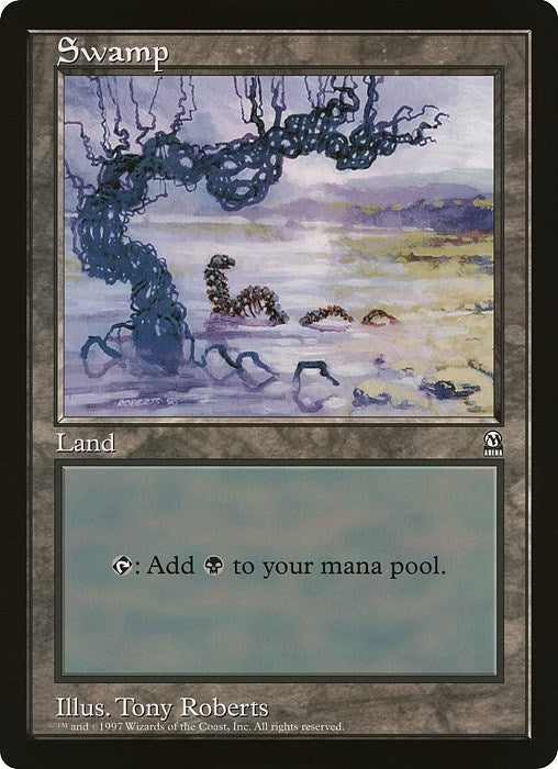 Image for Swamp (Arena League) (Oversize Cards) - Magic: The Gathering