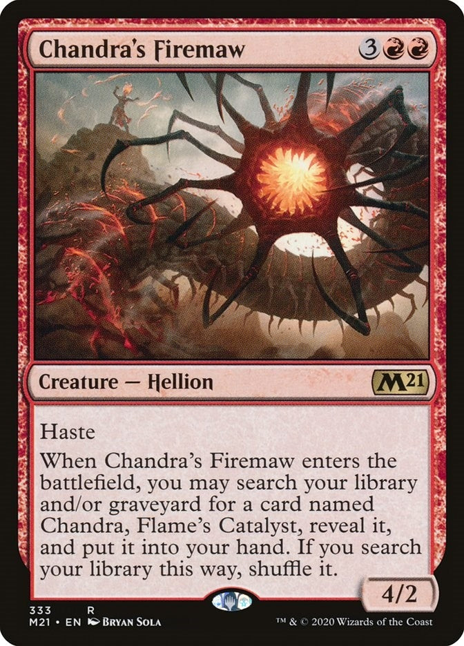 Image for Chandra's Firemaw (Core Set 2021) (333) - Magic: The Gathering