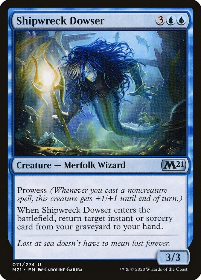 Image for Shipwreck Dowser (Core Set 2021) (71) - Magic: The Gathering